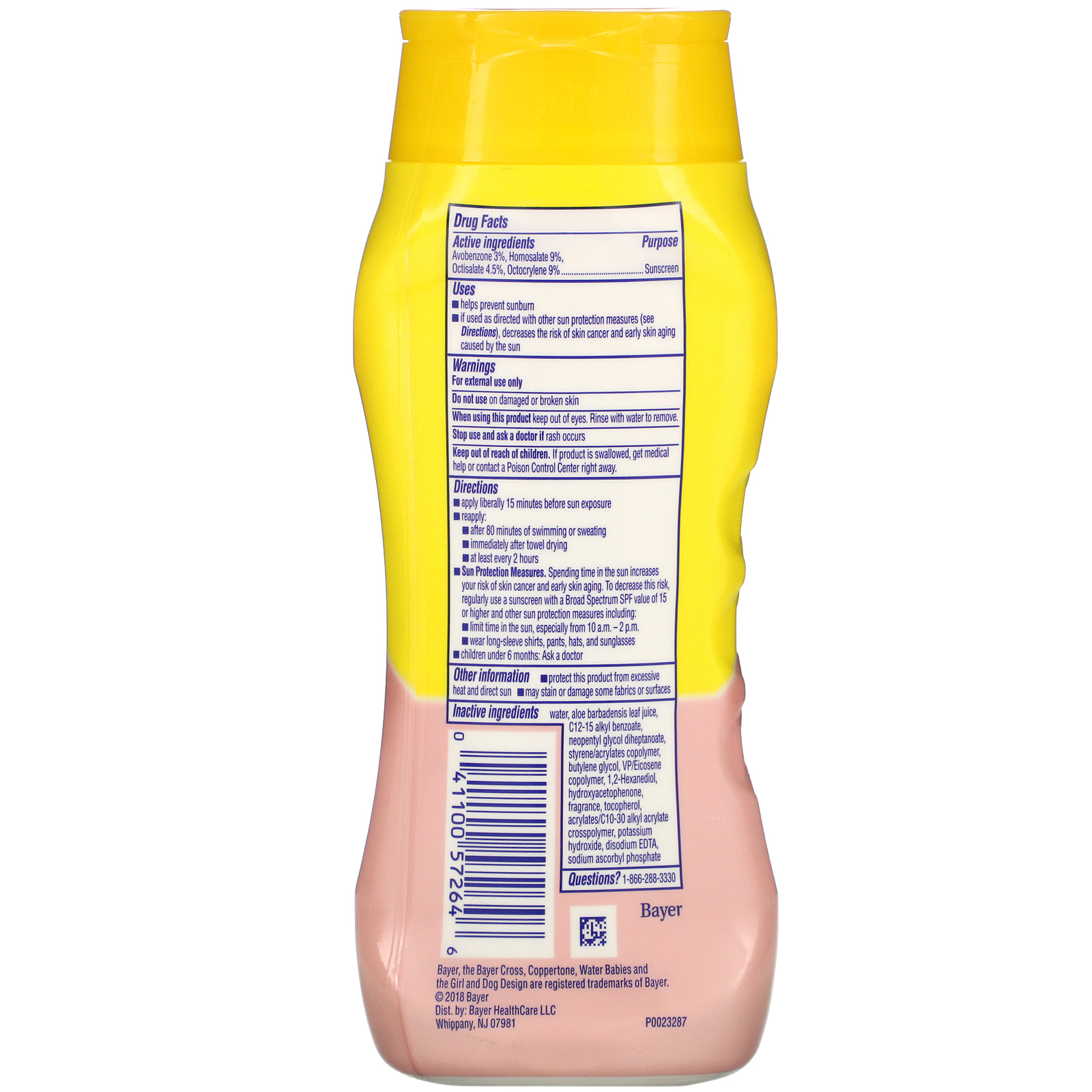 Coppertone, Water Babies, Sunscreen Lotion, SPF 50, 8 fl oz (237 ml) - Imagem 2