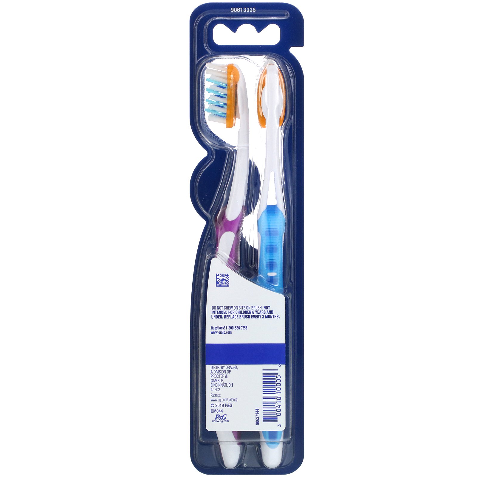 Oral-B, Pro-Flex, Toothbrush, Soft, 2 Toothbrushes - Imagem 3