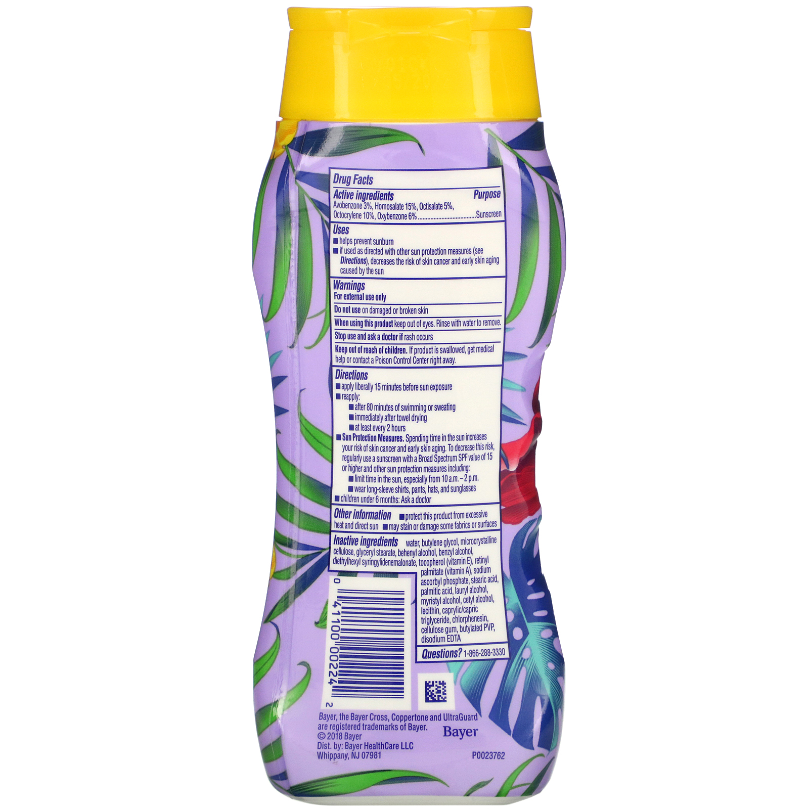 Coppertone, Ultra Guard, Sunscreen Lotion, SPF 70, 8 fl oz (237 ml) - Imagem 2