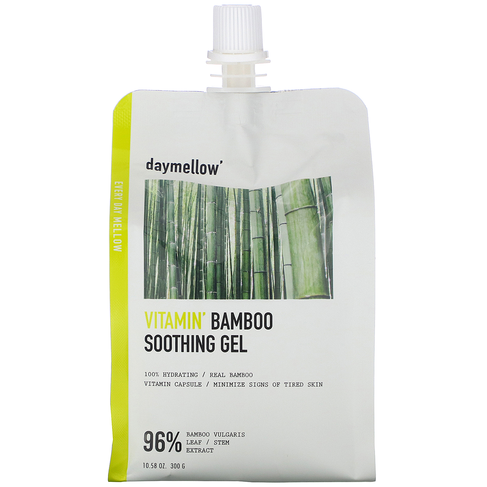 Daymellow, Vitamin, Bamboo Soothing Gel, 10.58 oz (300 g) - Imagem 3