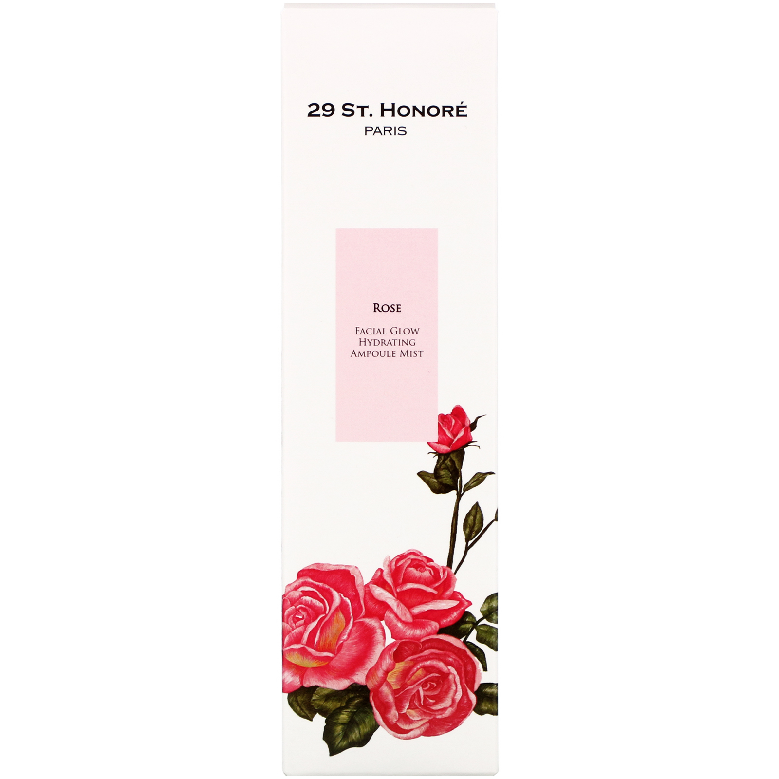 29 St. Honore, Facial Glow Hydrating Ampoule Mist, Rose, 150 ml - Imagem 2
