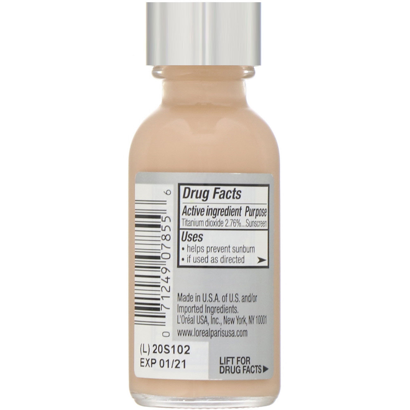 L'Oreal, True Match Super-Blendable Makeup, C1 Alabaster, 1 fl oz (30 ml) - Imagem 2