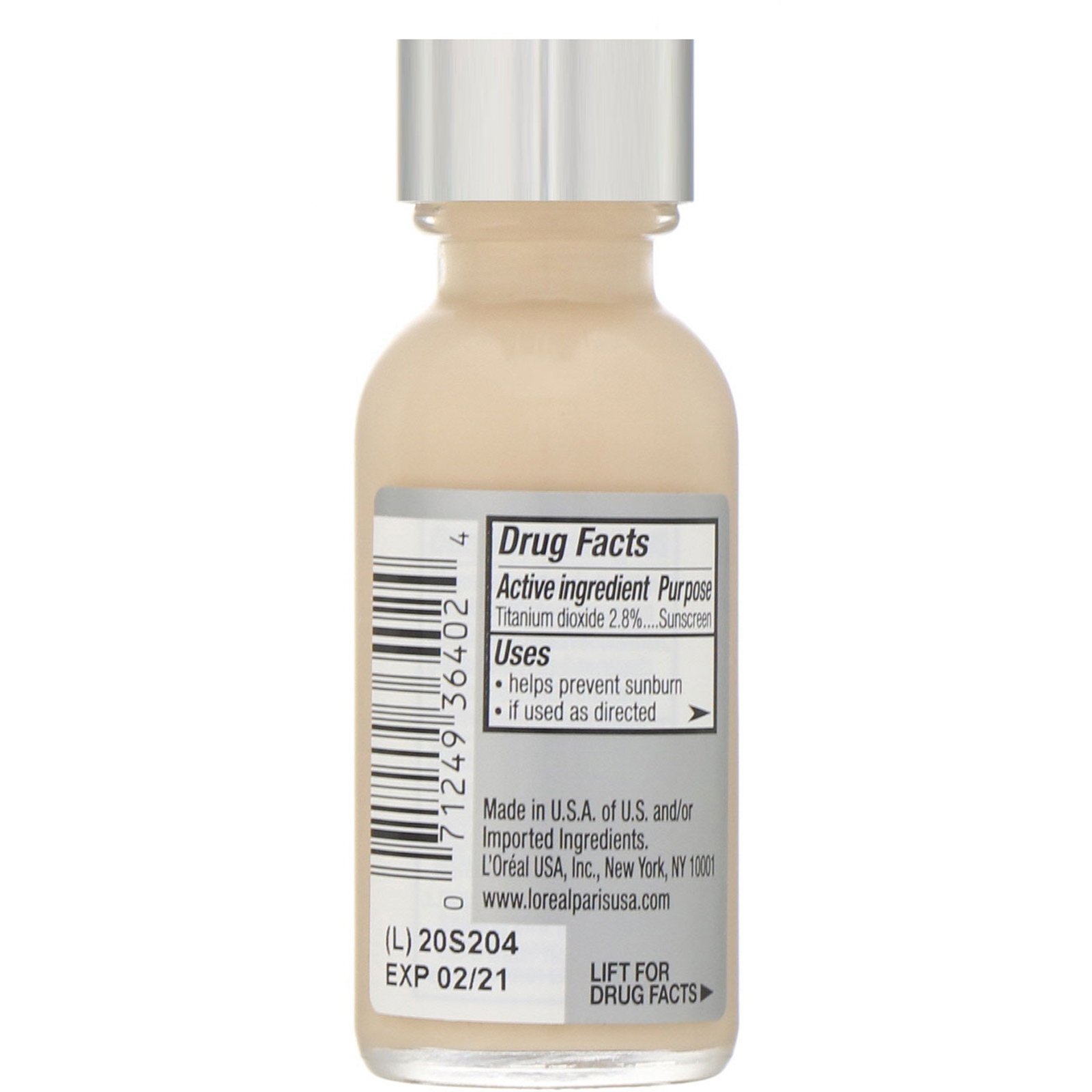 L'Oreal, Maquiagem True Match Super-Blendable, Creamy Ivory W0.5, 30 ml - Imagem 2