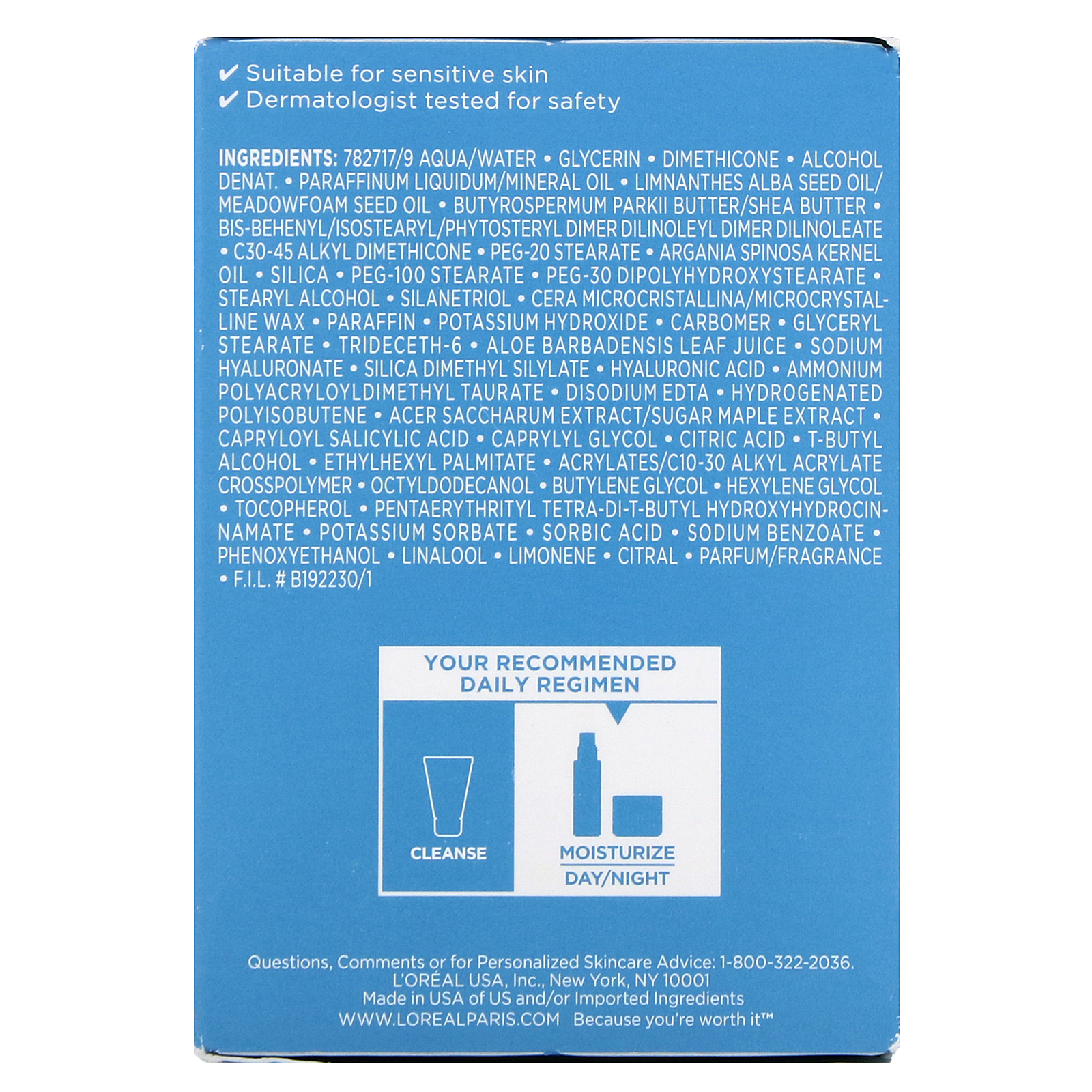L'Oreal, Hydra Genius, líquido de cuidados diários Comfort, pele extrasseca, 48 g - Imagem 3