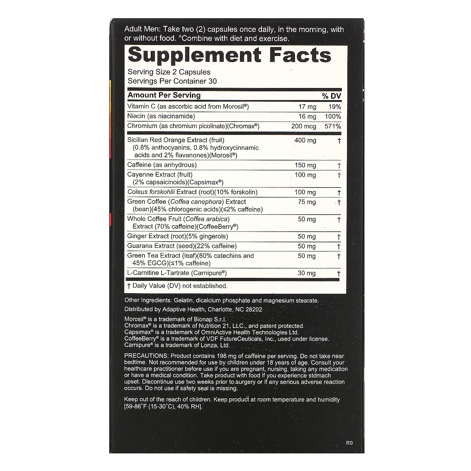 Nugenix, Thermo, Extreme Metabolic Accelerator, 60 Capsules - Imagem 2