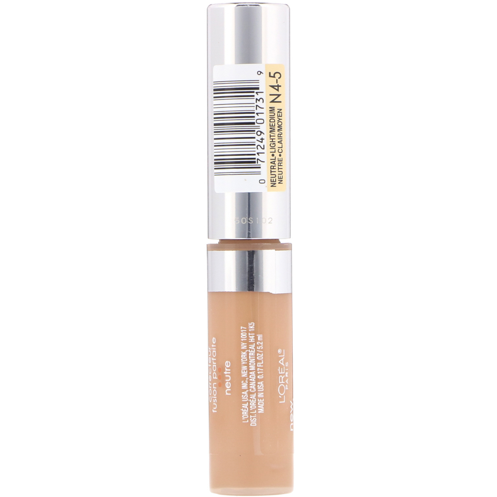 L'Oreal, True Match Super-Blendable Concealer, N4-5 Neutral Light/Medium , .17 fl oz (5.2 ml) - Imagem 2