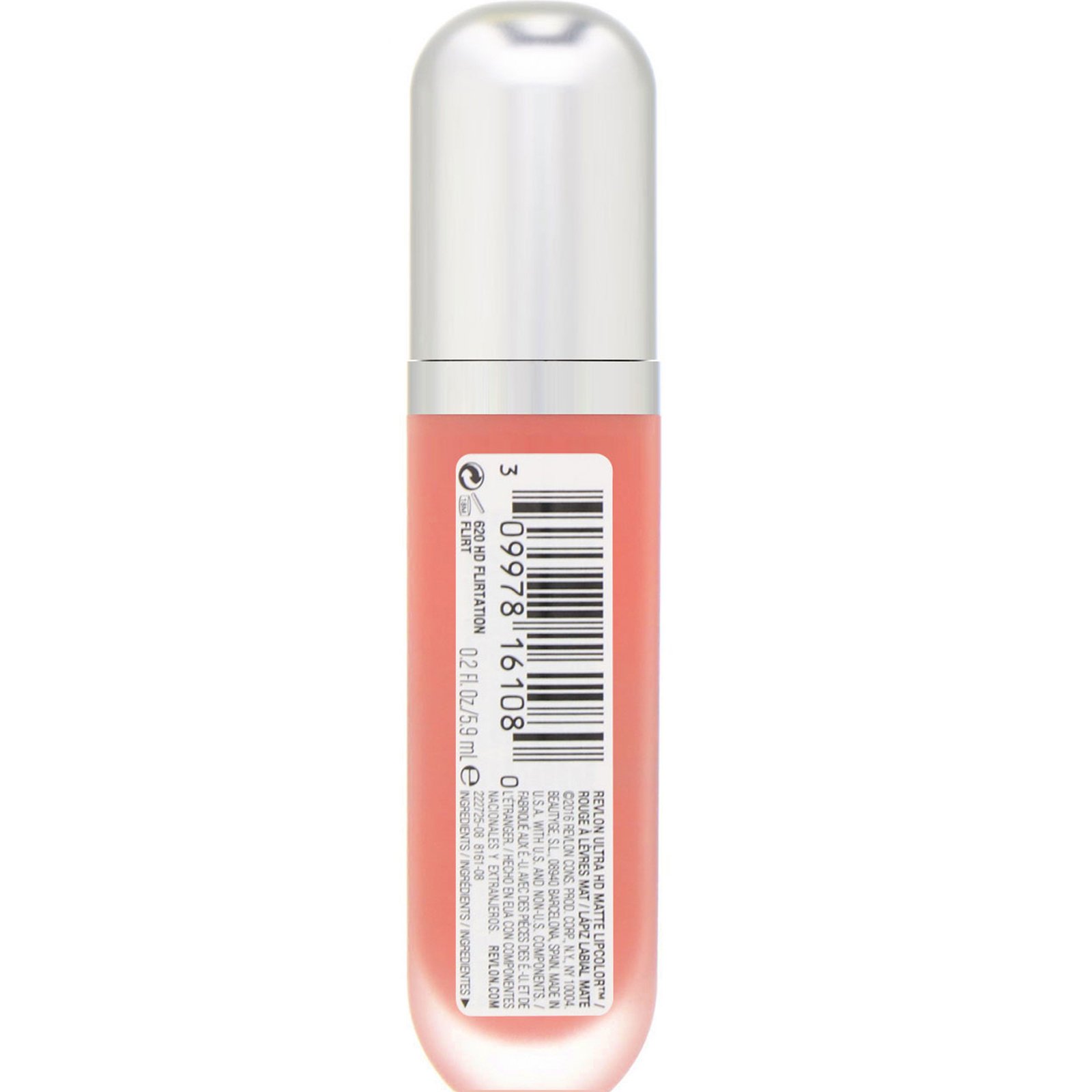 Revlon, Lipcolor Ultra HD Matte, Flirtation, 5,9 ml - Imagem 2