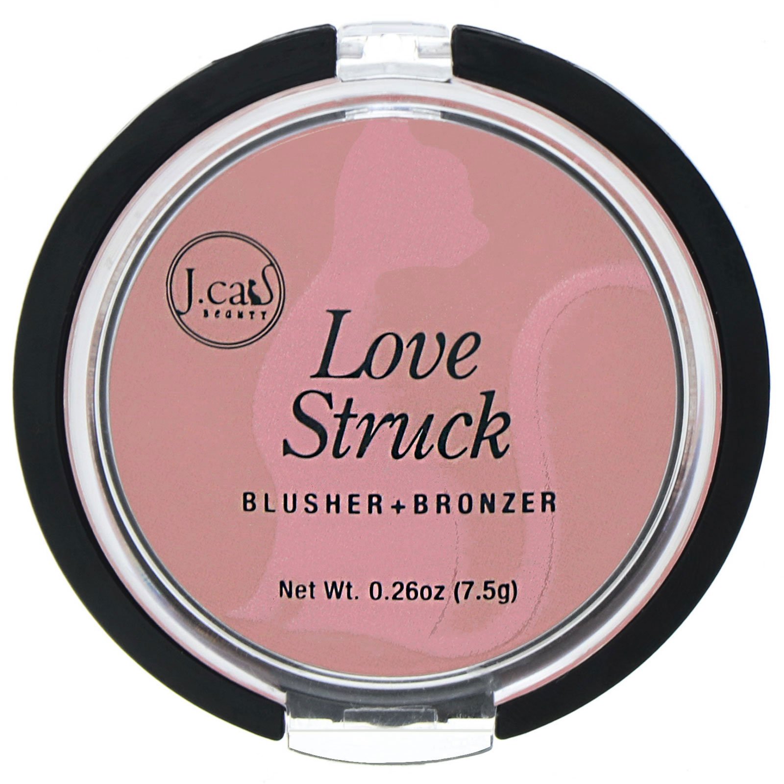 J.Cat Beauty, Love Struck, blush + bronzeador, LGP101 Sweet Pea Pink, 7,5 g - Imagem 2