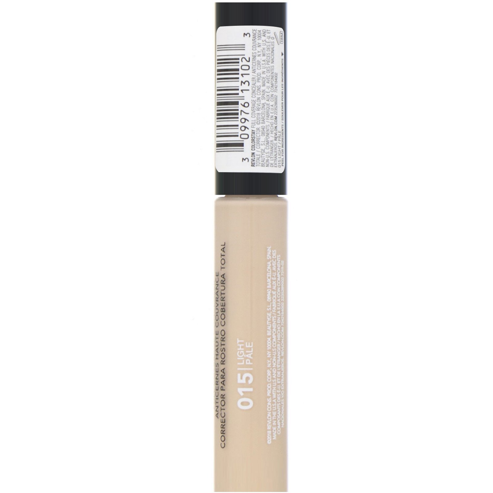 Revlon, Corretivo de cobertura total Colorstay, Light Pale 015, 6,2 ml - Imagem 2