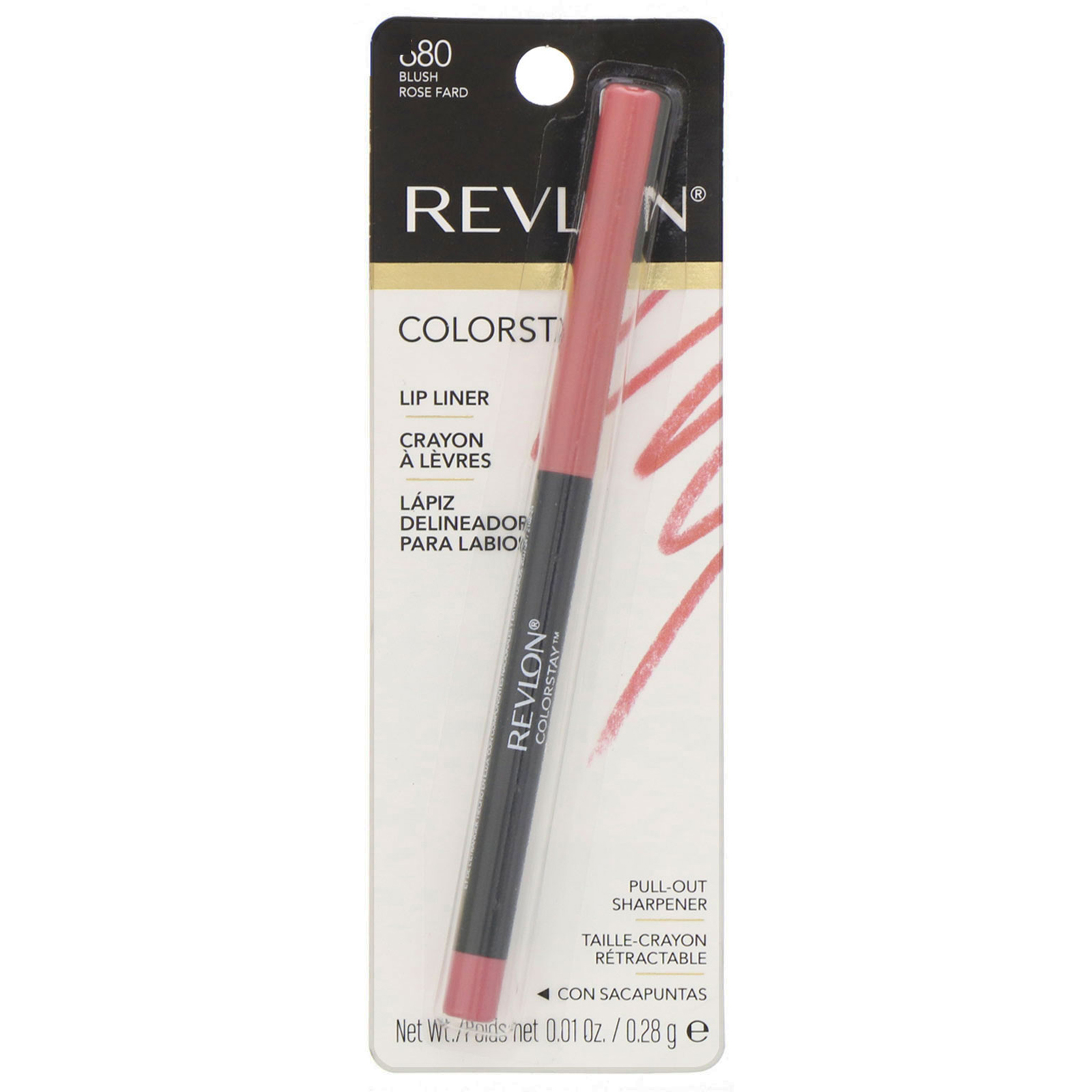 Revlon, Colorstay, Delineador labial, Blush 680, 0,28 g - Imagem 2