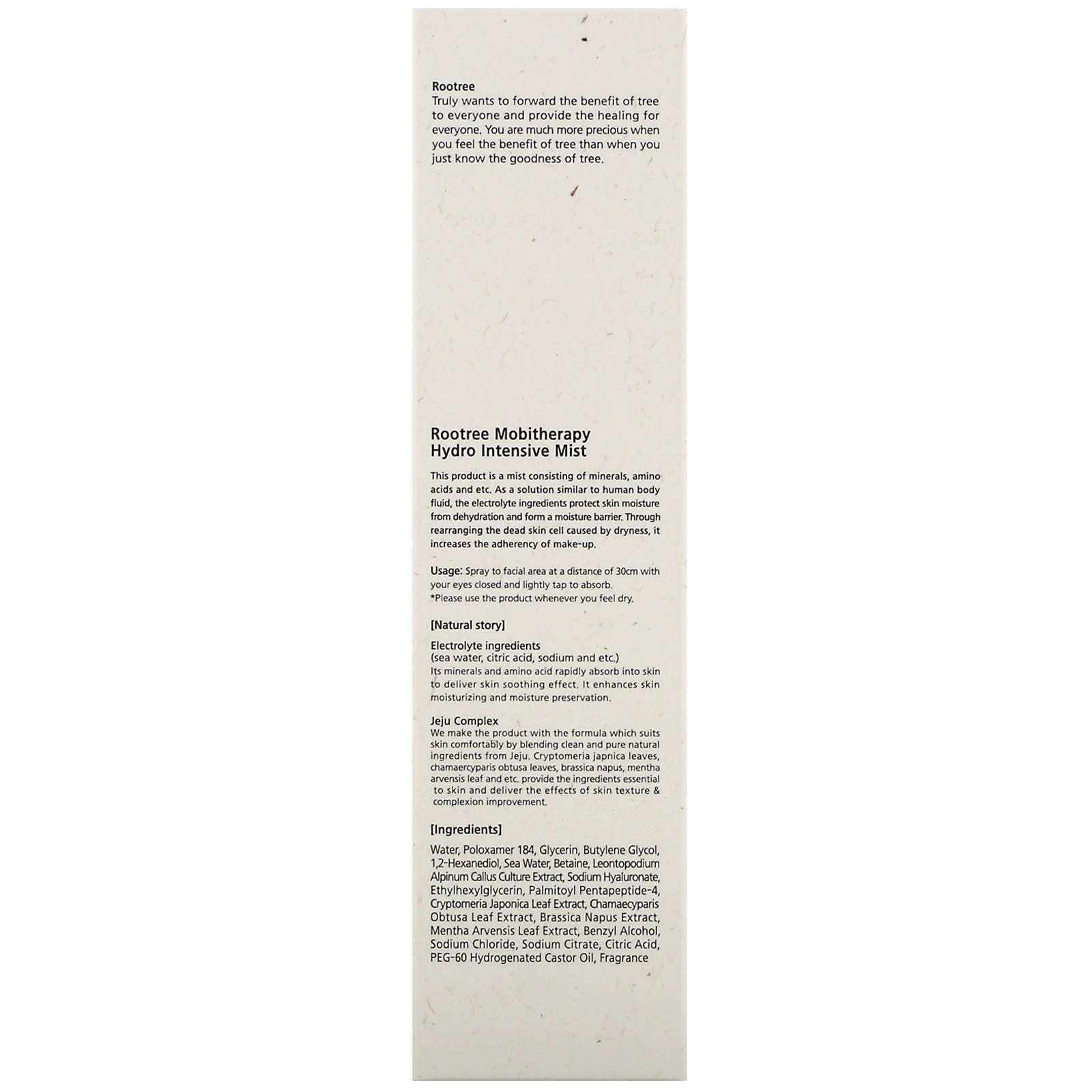 Rootree, Mobitherapy, Spray intensivo hídrico, 100 ml - Imagem 3