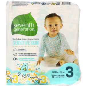 Comprar seventh generation, free & clear diapers, size 3, 16-24 lbs, 31 diapers preço no brasil banho do bebê e infantil, pele, cabelos bebês e crianças crianças & bebês dove marcas a-z shampoo, bebês suplemento importado loja 45 online promoção -