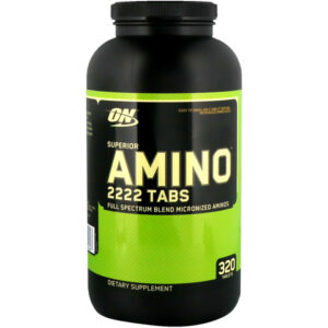 Optimum Nutrition, Superior Amino 2222 Tabs, 320 comprimidos