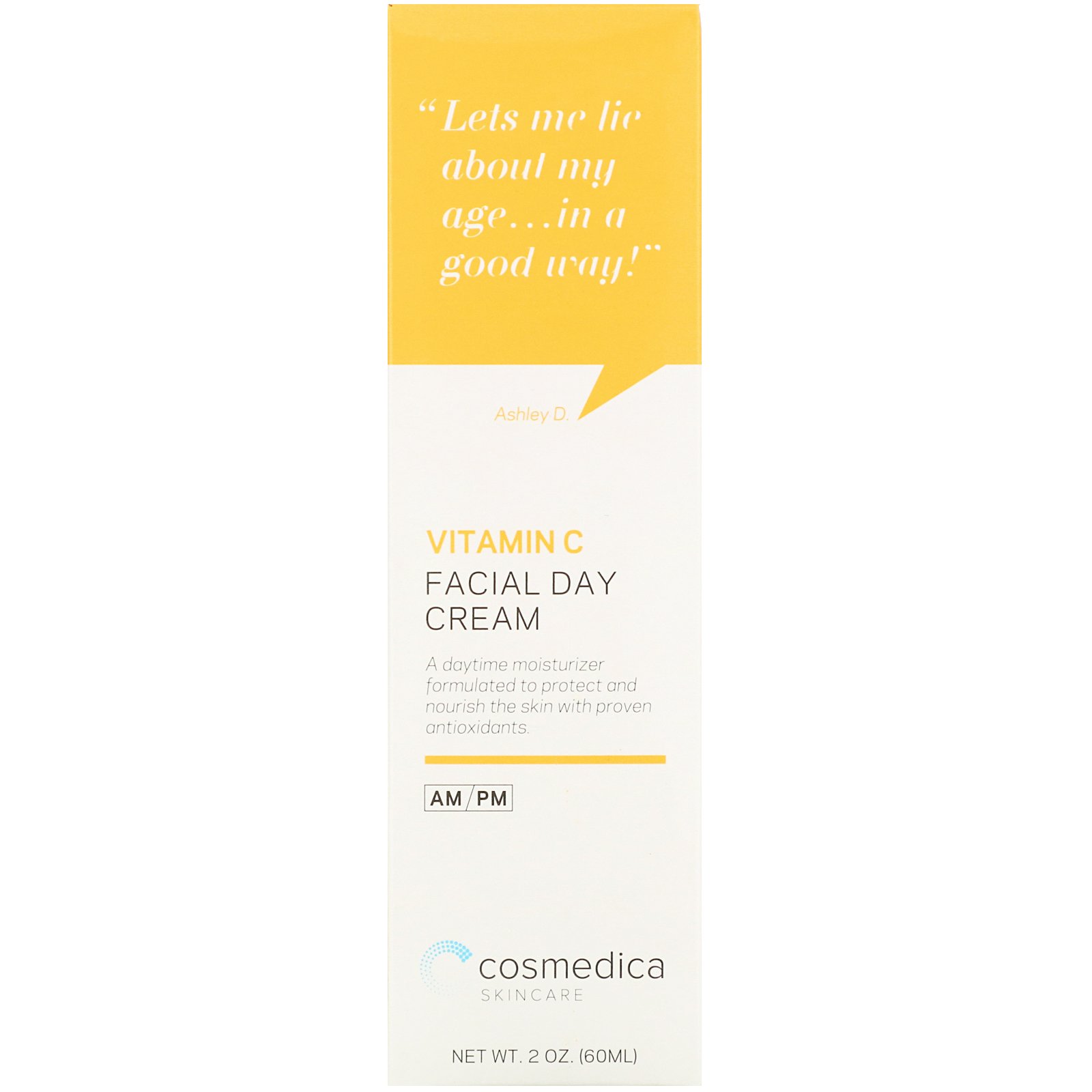 Cosmedica Skincare, Vitamin C Facial Day Cream, 2 oz (60 ml) - Imagem 2