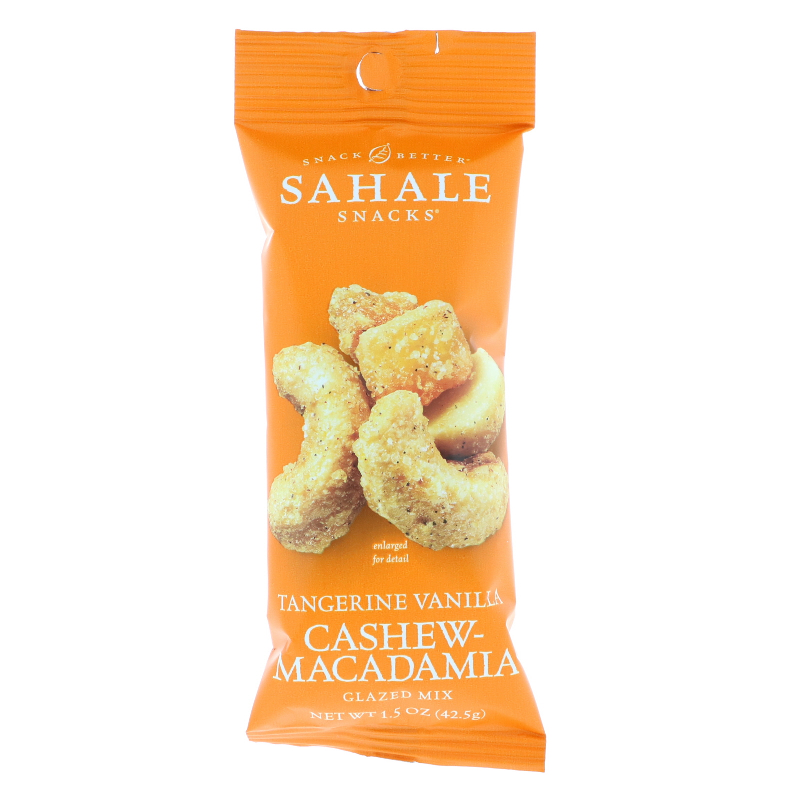 Sahale Snacks, Glazed Mix, Tangerine Vanilla Cashew-Macadamia, 9 Packs, 1.5 oz (42.5 g) Each - Imagem 4