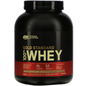 Optimum Nutrition, Gold Standard 100% Whey, Cappuccino e Mocha, 2,27 kg (5 lb)