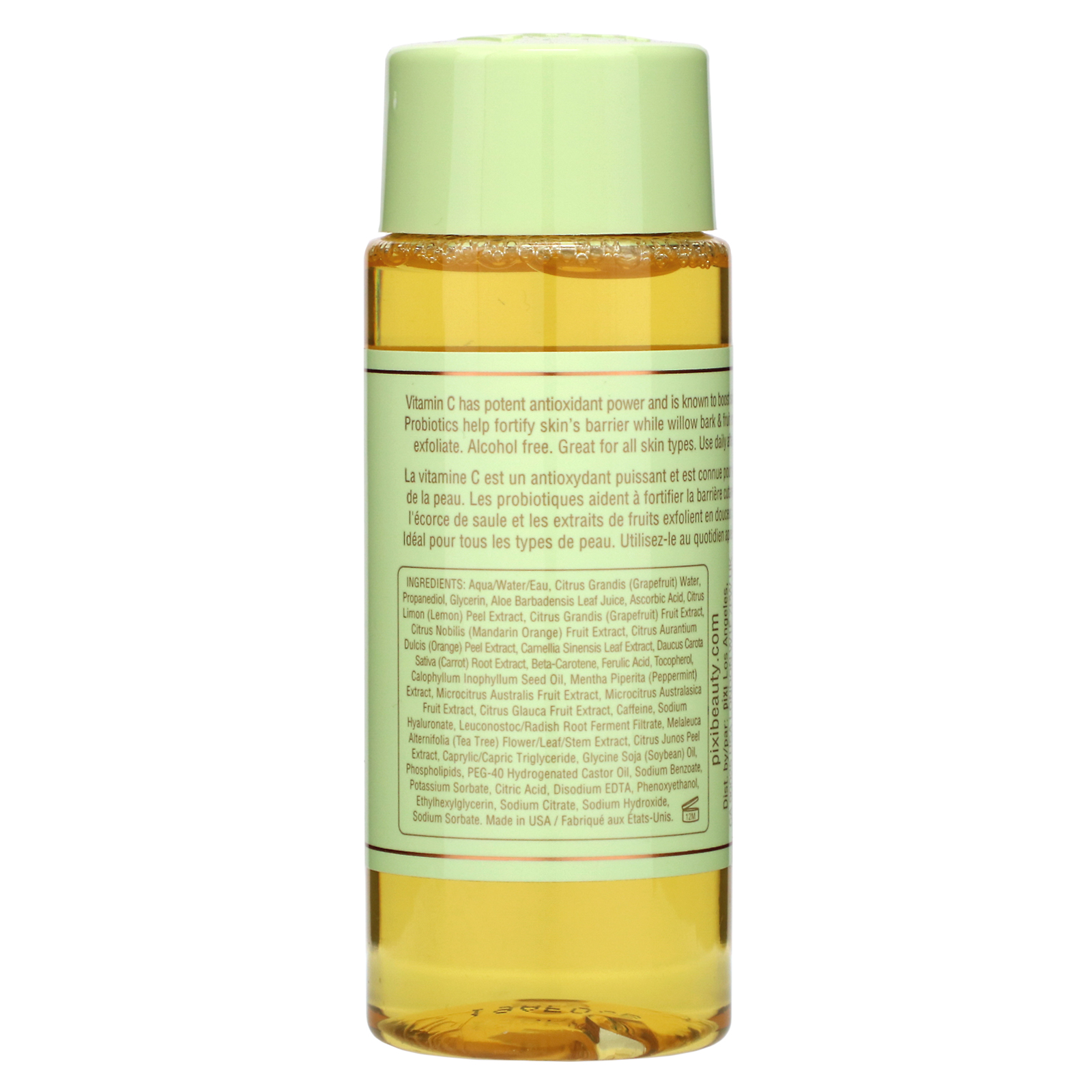 Pixi Beauty, Skintreats, Tônico de Vitamina C, Tonificante Iluminador, 100 ml (3,4 fl oz) - Imagem 2