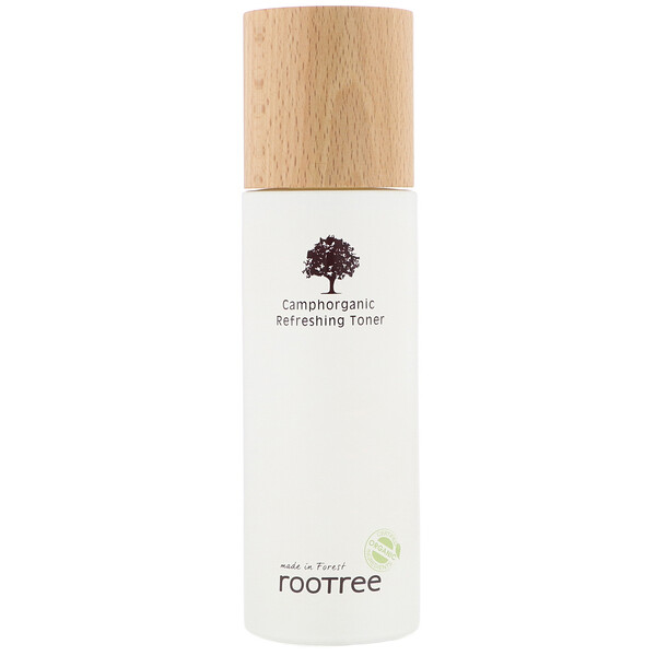 Rootree, Tônico Refrescante Camphorganic, 125 ml (4,28 fl oz)