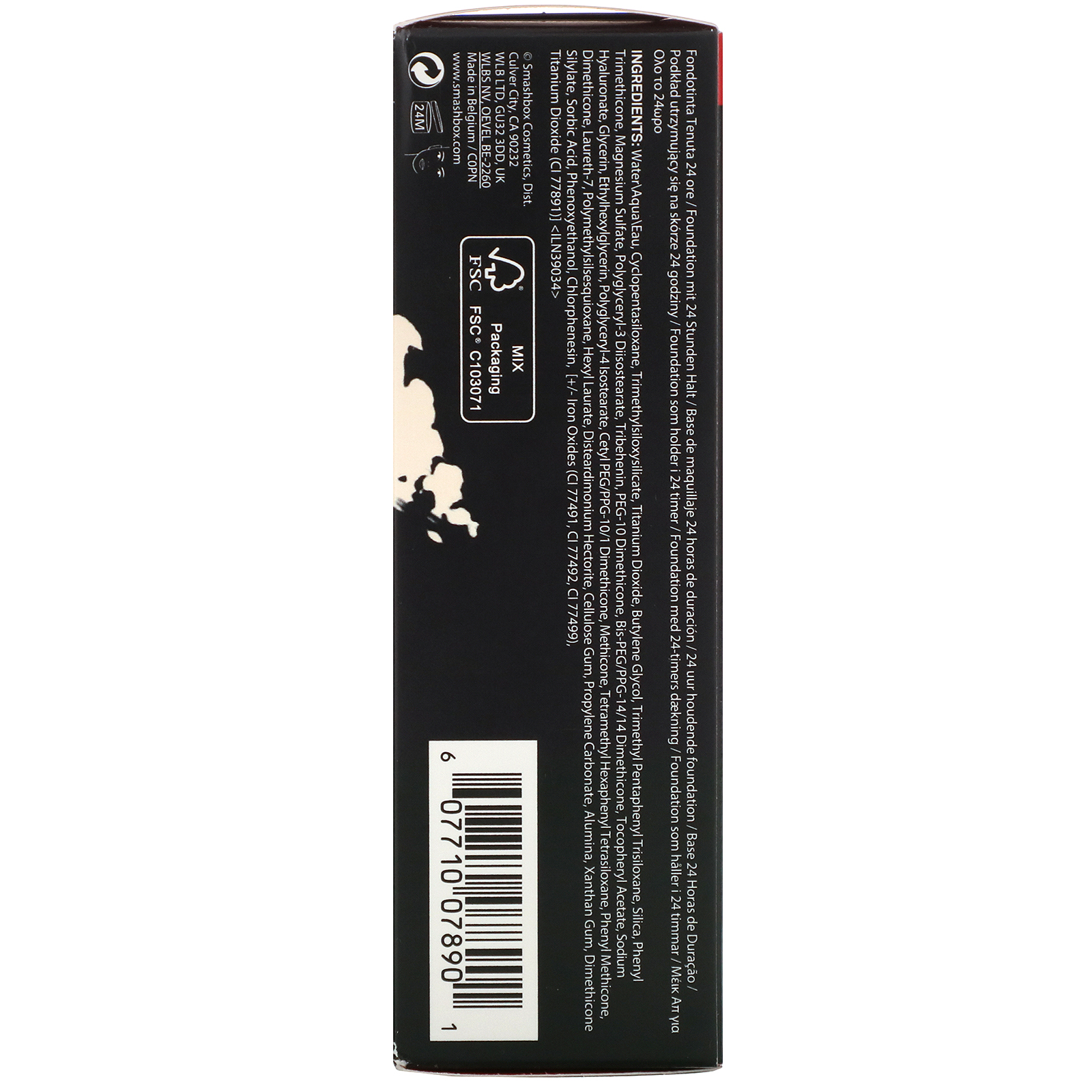 Smashbox, Studio Skin 24 Hour Hydrating Foundation 0.1 Very Fair with Neutral Undertone, 1 fl oz (30 ml) - Imagem 3