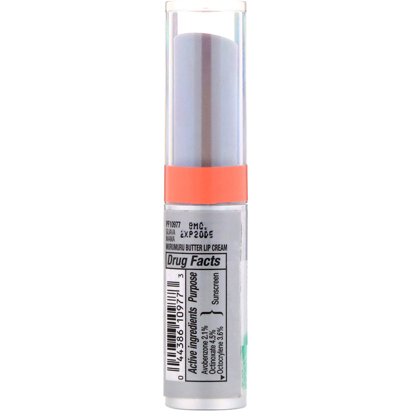 Physicians Formula, Murumuru Butter Creme Labial, SPF 15, Guava Mama, 0,12 oz (3,4 g) - Imagem 2