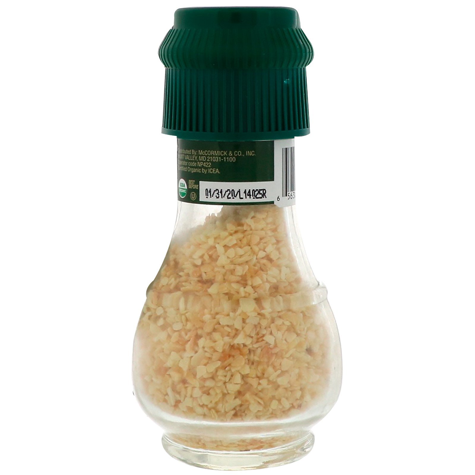 Drogheria & Alimentari, Alho Orgânico com Moedor, 50 g (1,77 oz) - Imagem 2