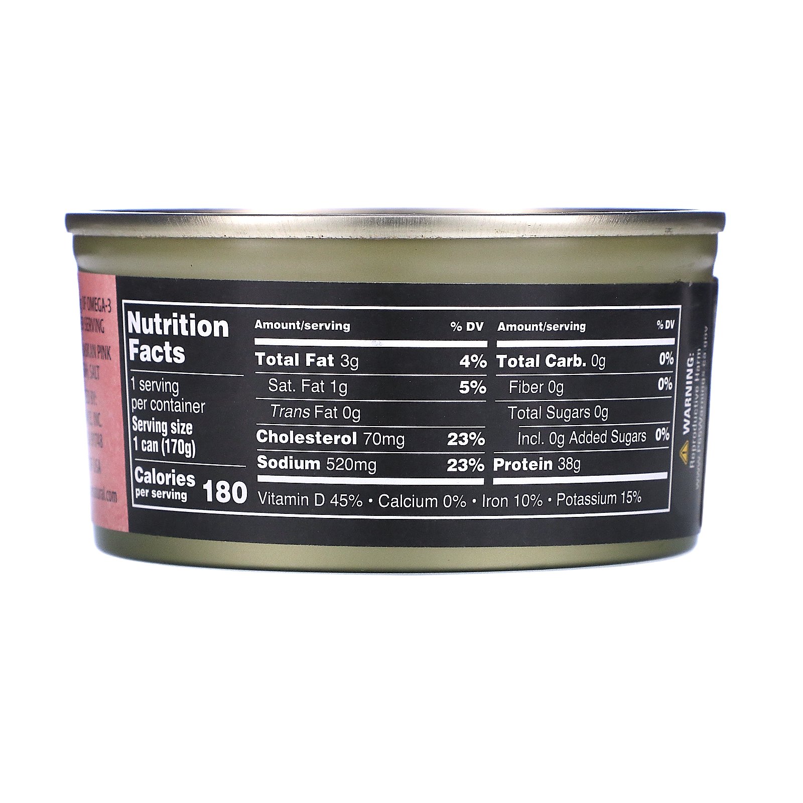 Crown Prince Natural, Salmão Rosa do Alasca, Sem Pele e Sem Osso, 6 oz (170 g) - Imagem 2