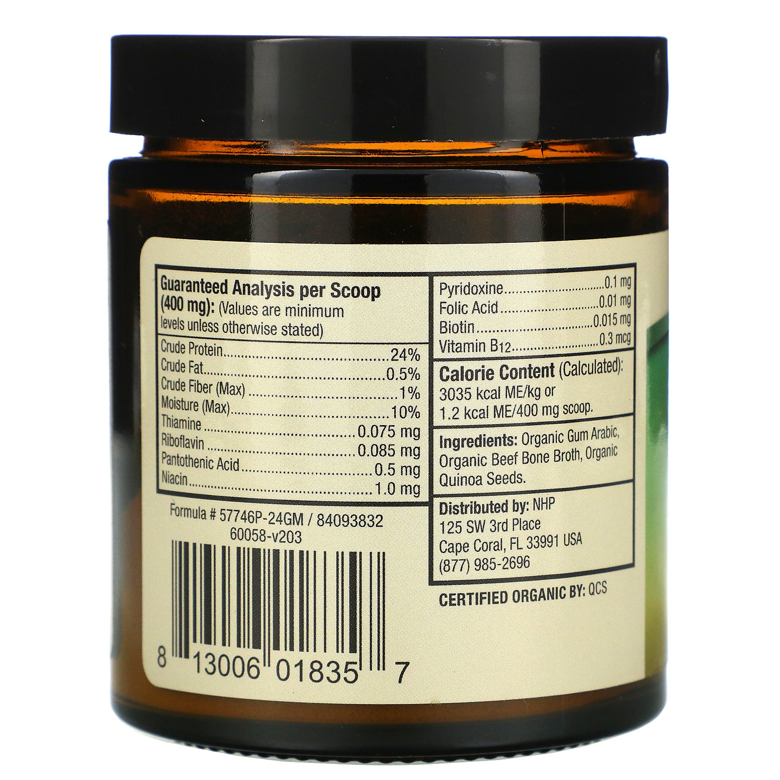 Dr. Mercola, Vitamin B Complex, For Cats & Dogs, 0.84 oz (24 g) - Imagem 2