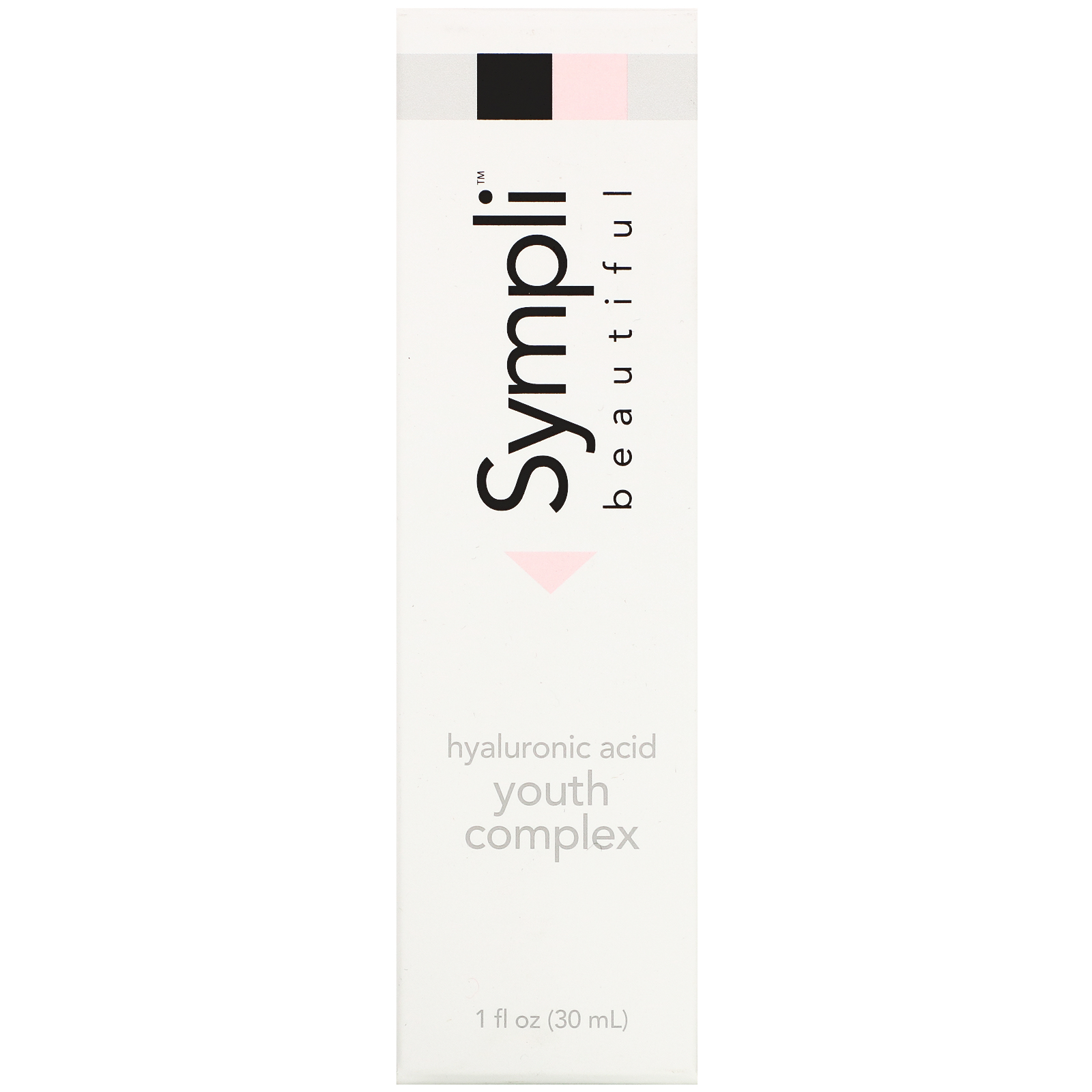 Sympli Beautiful, Complexo Rejuvenescedor de Ácido Hialurônico, 30 ml (1 fl oz) - Imagem 3