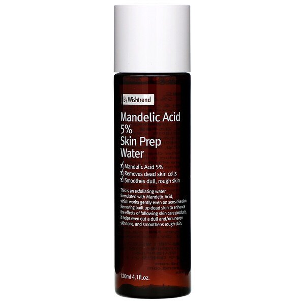 Wishtrend, Ácido Mandélico 5% de Água para Preparação na Pele, 120 ml (4,1 fl oz)