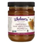 Comprar wholesome, organic raw honey, 454 g (16 oz) preço no brasil alimentos marcas a-z mel mel de adoçantes wholesome sweeteners suplemento importado loja 1 online promoção -