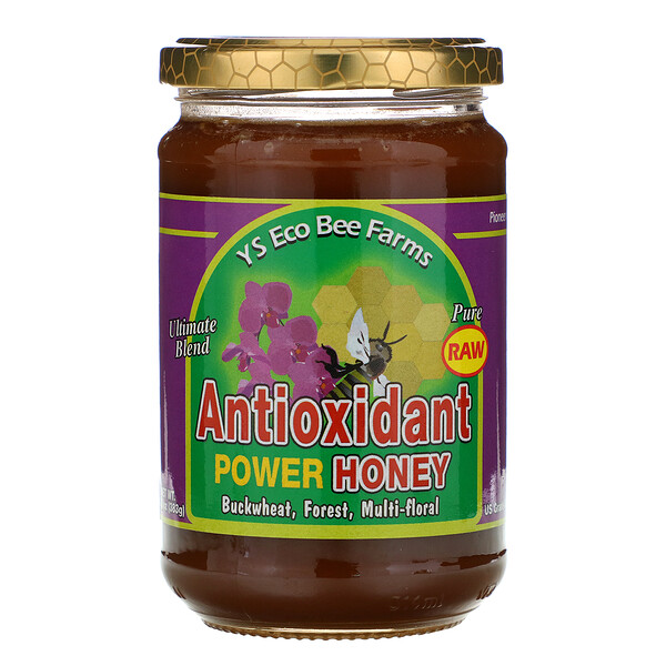 Y.S. Eco Bee Farms, Mel Poderoso Antioxidante, 13,5 oz (383 g)