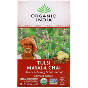 Comprar organic india, chá tulsi, masala chai, 18 saquinhos de infusão, 37,8 g (1,33 oz) preço no brasil alimentos chá chá de ervas chá de tulsi marcas a-z organic india suplemento importado loja 13 online promoção -