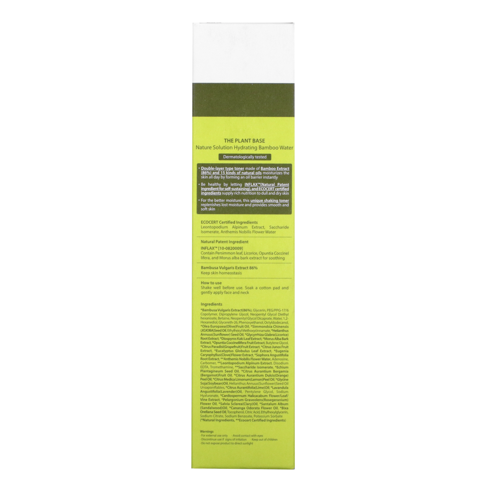 The Plant Base, Nature Solution, Água Hidratante de Bambu, 150 ml (5 fl oz) - Imagem 3