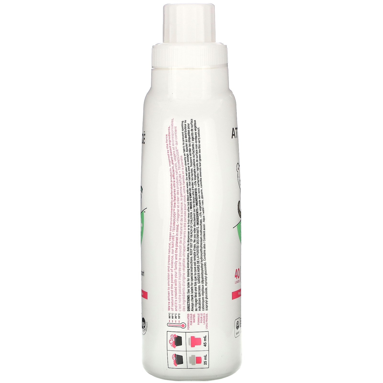 ATTITUDE, Amaciante, Sem perfume, 33.8 fl oz (1 l) - Imagem 2