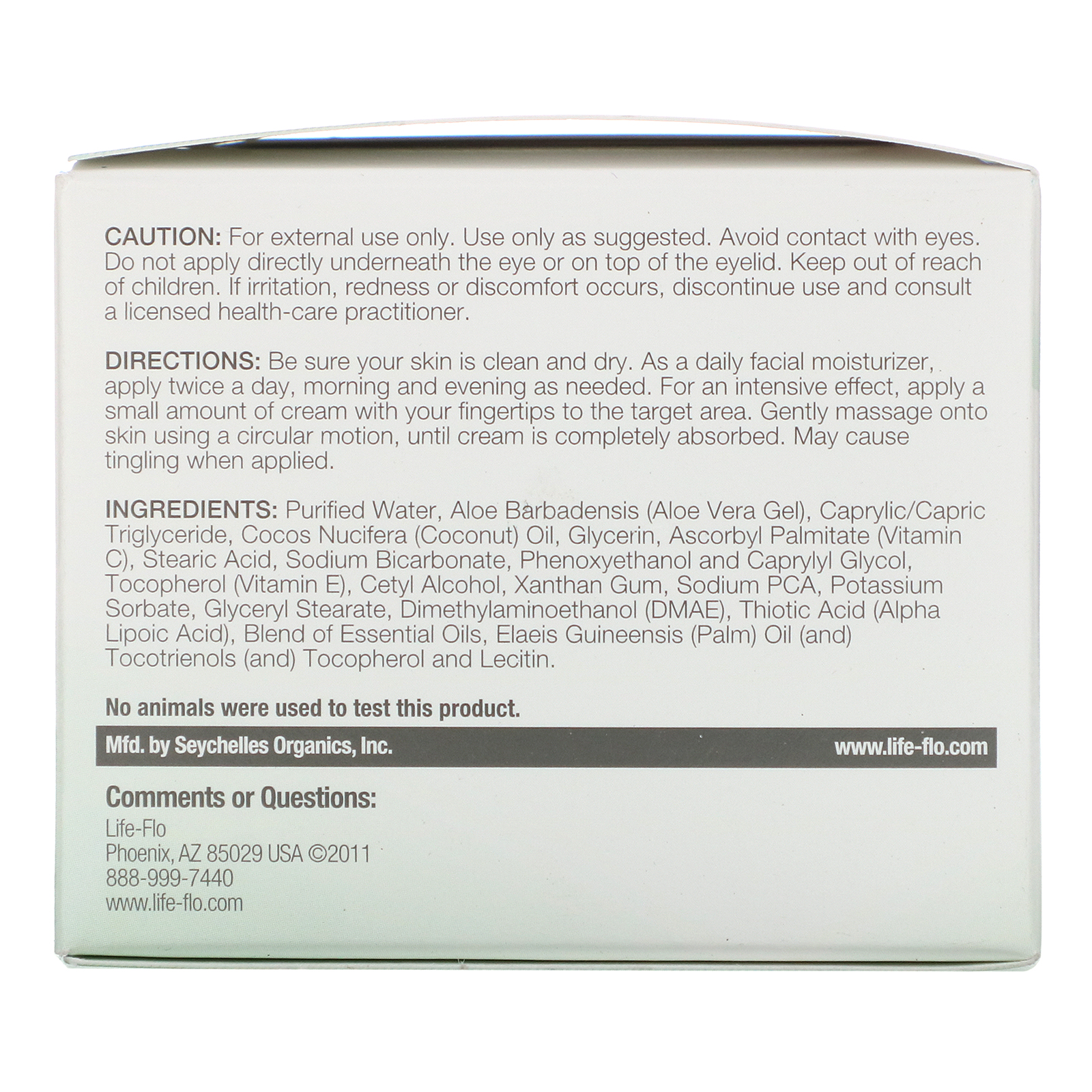 Life-flo, Vantagem Tripla, Pele Radiante, 1.7 oz (48 g) - Imagem 3