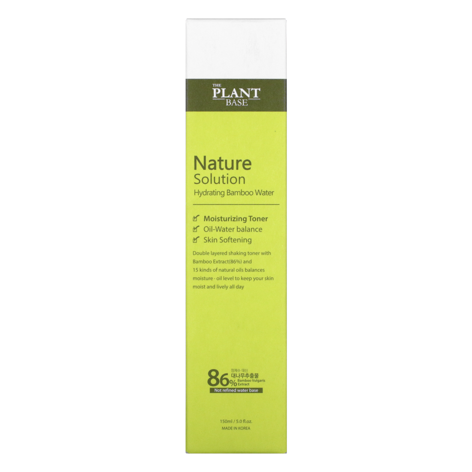 The Plant Base, Nature Solution, Água Hidratante de Bambu, 150 ml (5 fl oz) - Imagem 2