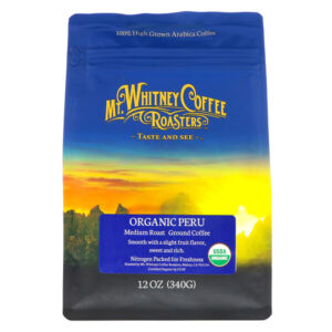 Comprar mt. Whitney coffee roasters, peru orgânico, café moído, torra média, 12 oz. (340 g) preço no brasil alimentos & lanches café suplemento importado loja 257 online promoção -