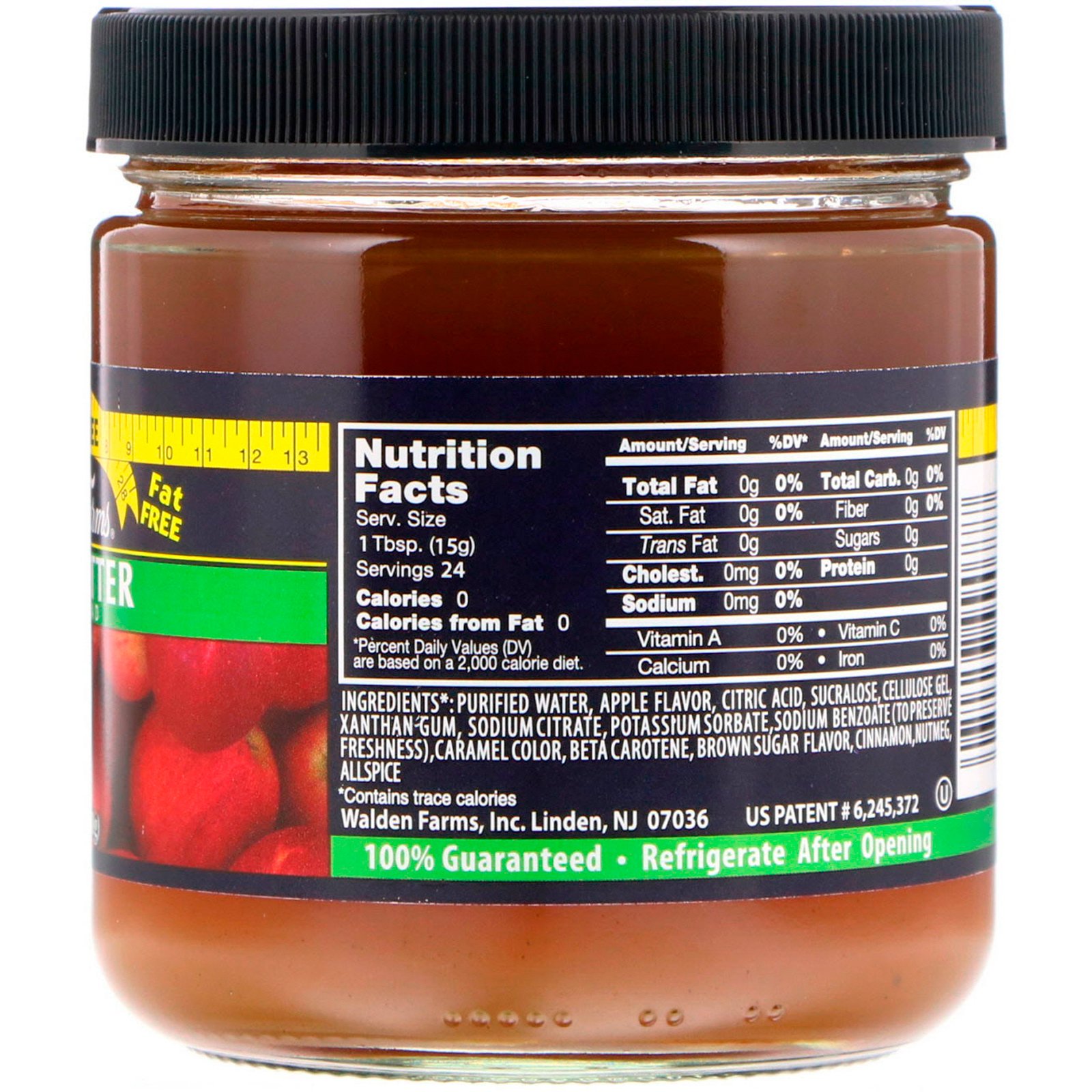 Walden Farms, Manteiga de Maçã, 12 oz (340 g) - Imagem 2