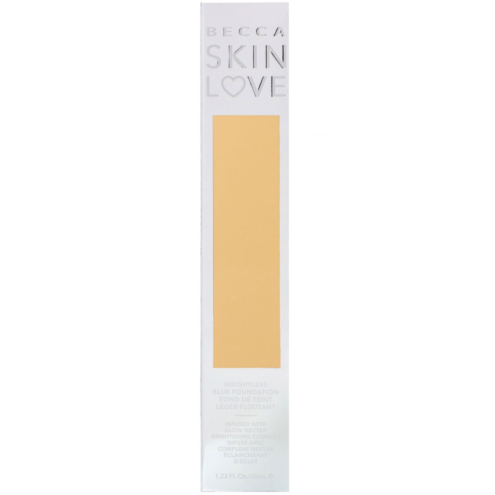 Becca, Skin Love, Weightless Blur Foundation, Cashmere, 1.23 fl oz (35 ml) - Imagem 2