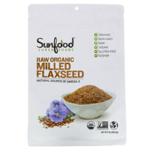 Comprar sunfood, raw organic milled flaxseed, 1 lb (453. 5 g) preço no brasil linhaça suplementos nutricionais suplemento importado loja 193 online promoção -