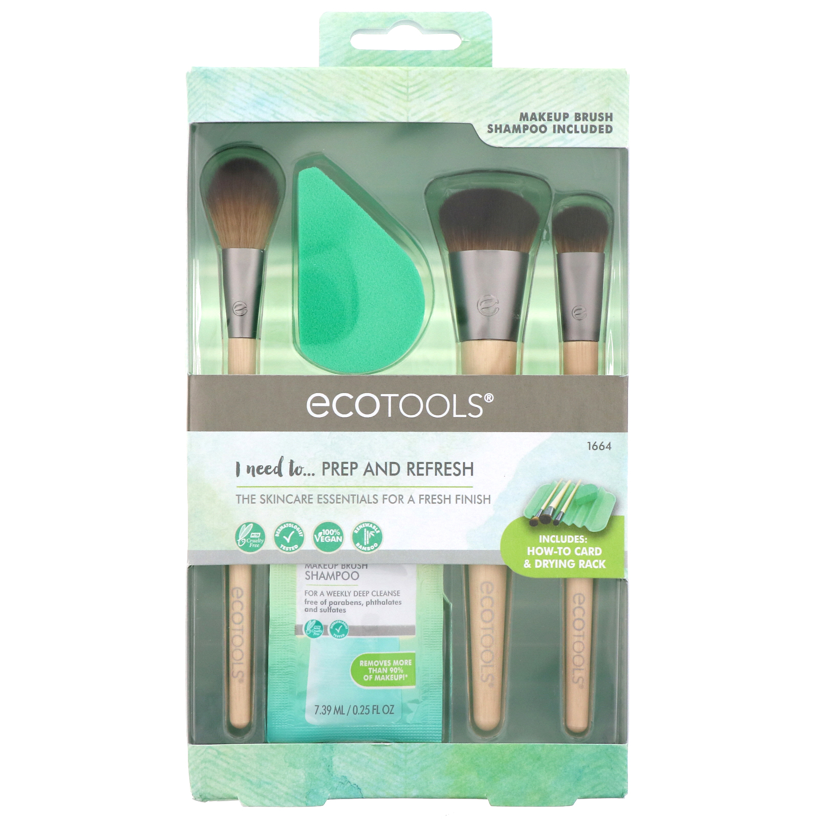 EcoTools, Kit de Beleza Prep and Refresh, Kit com 6 Unidades - Imagem 3