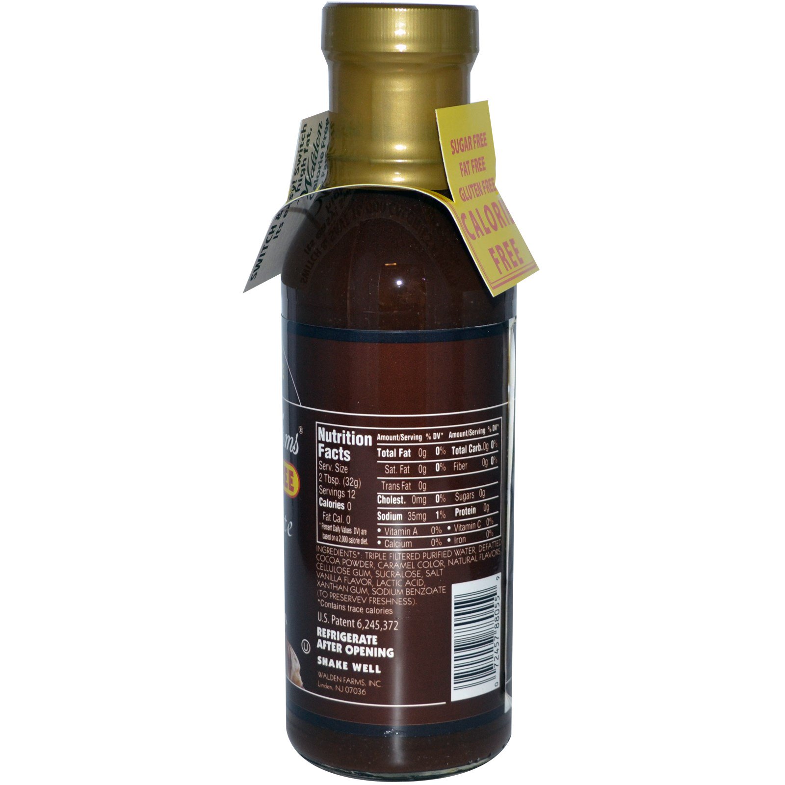 Walden Farms, Chocolate Flavored Syrup, 340 g (12 oz) - Imagem 2