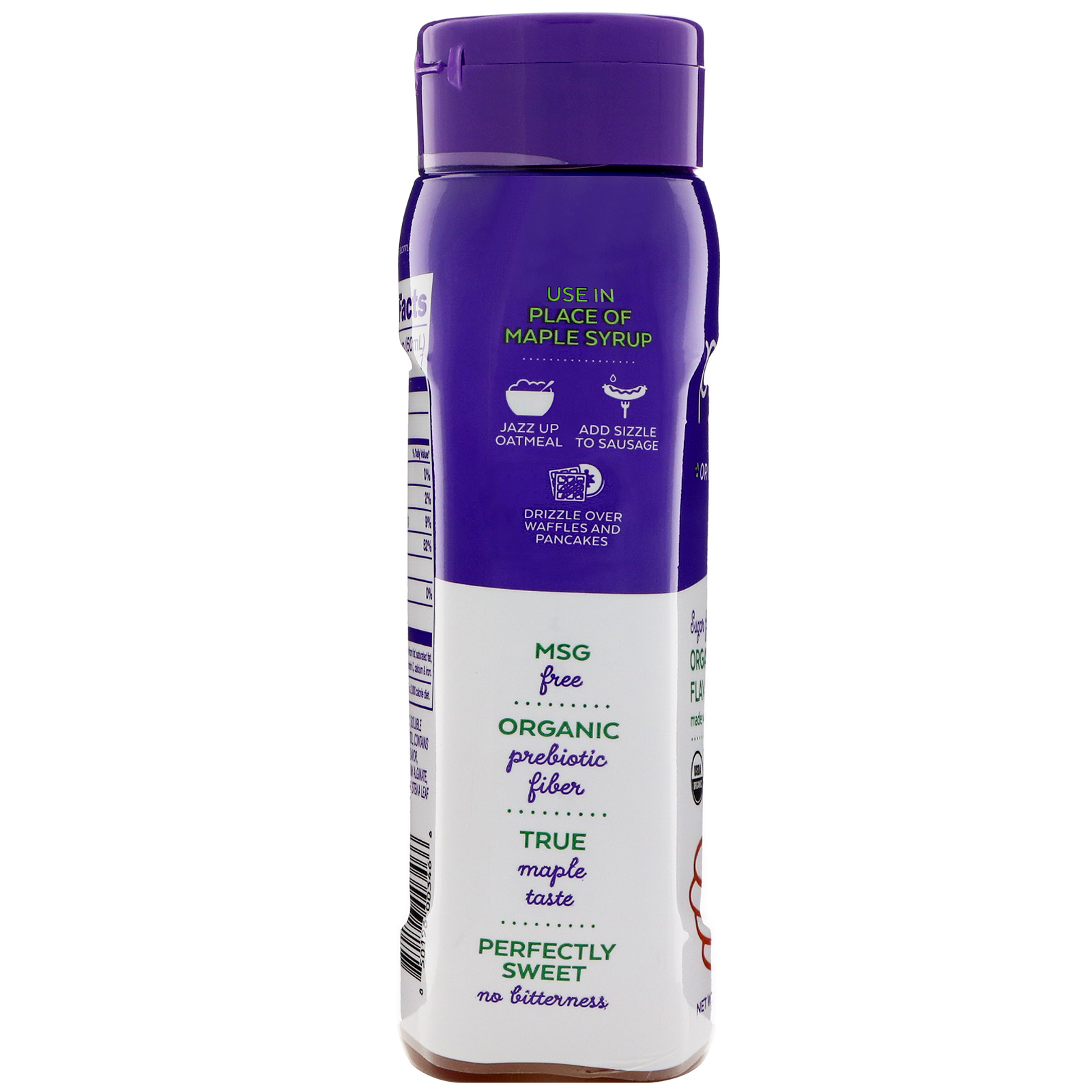 Pyure, Xarope com Sabor de Bordo Orgânico e Sem Açúcar, 415 ml (14 fl oz) - Imagem 3