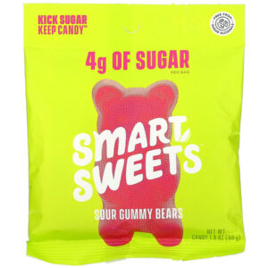 Comprar smartsweets, sour gummy bears, raspberry, apple, lemon peach, 1. 8 oz (50 g) preço no brasil alimentos & lanches doces suplemento importado loja 133 online promoção -