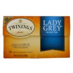Comprar twinings, chá preto lady grey, 20 saquinhos de chá, 1,41 oz (40 g) preço no brasil alimentos marcas a-z mel de adoçantes walden farms suplemento importado loja 5 online promoção -