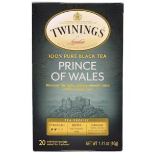 Comprar twinings, chá príncipe de gales, 20 saquinhos de chá, 1,41 oz (40 g) preço no brasil chá preto chás e café suplemento importado loja 69 online promoção -