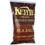 Comprar kettle foods, batatinha, sal marinho, 5 oz (142 g) preço no brasil alimentos batatas fritas kettle foods marcas a-z petiscos e lanches suplemento importado loja 1 online promoção -