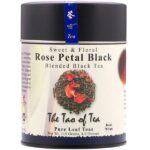 Comprar the tao of tea, chá preto de pétalas de rosa, chá preto com aroma doce & floral, 4 onças (115 g) preço no brasil alimentos chá chá de ervas marcas a-z numi tea suplemento importado loja 9 online promoção -