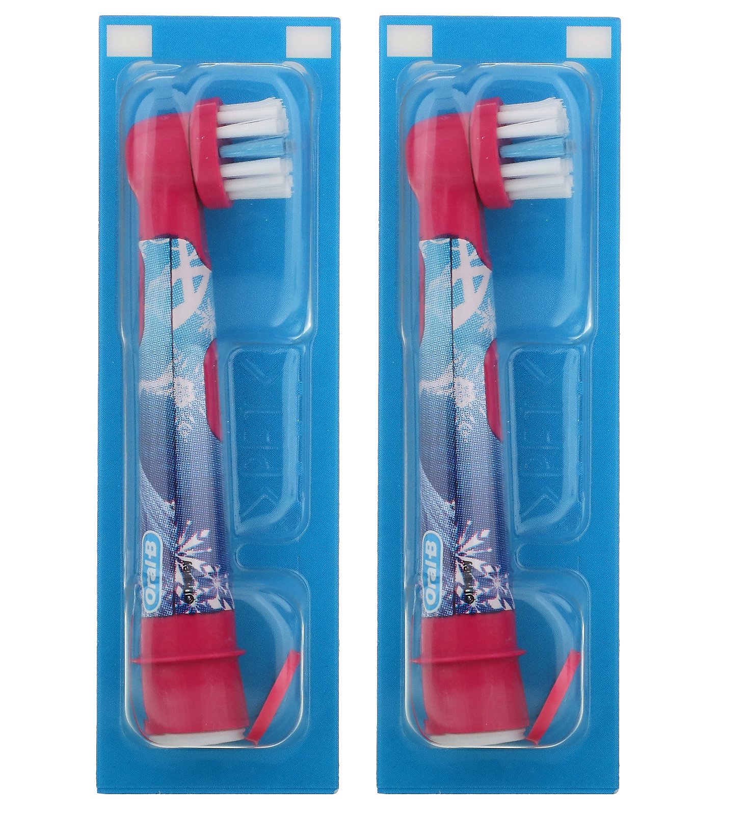 Oral-B, Kids, Frozen, Replacement Brush Heads, Extra Soft, 3+ Years, 2 Brush Heads - Imagem 3