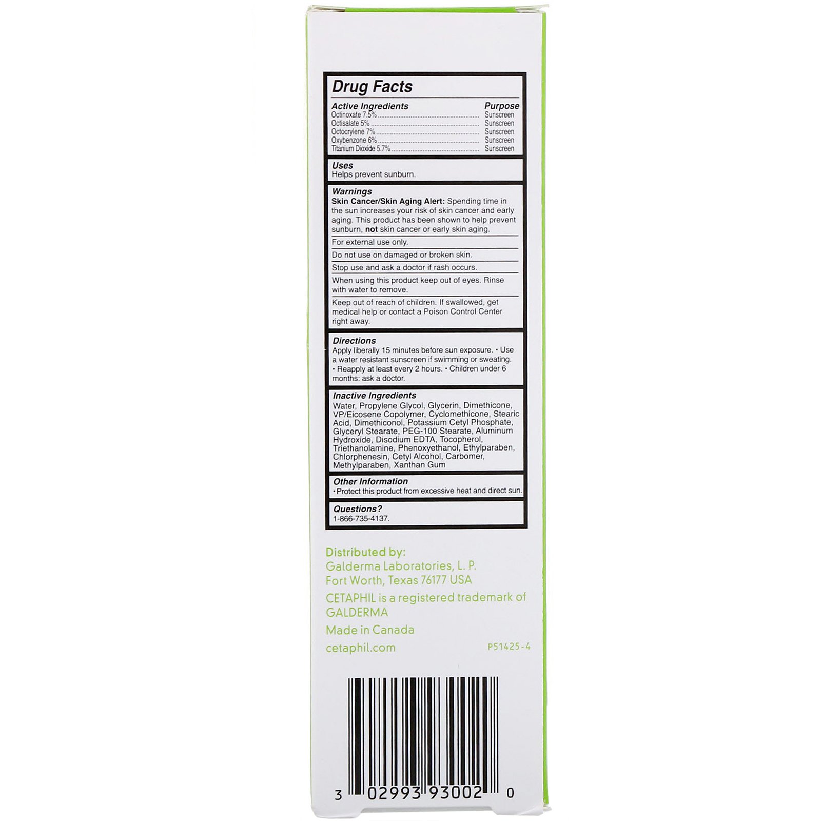 Cetaphil, Hidratante facial diário, FPS 50+, 50 ml - Imagem 3
